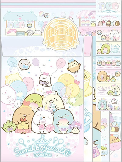 San-x Sumikko Gurashi Letter Writing Set LH70801
