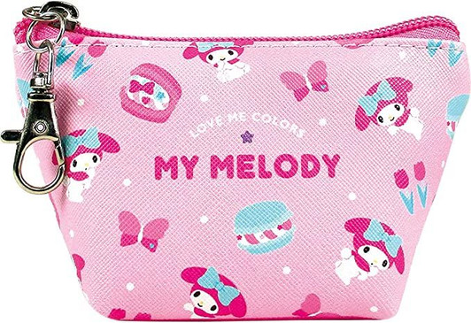 T's Factory Sanrio Triangle Mini Pouch My Melody / Love Me Colours