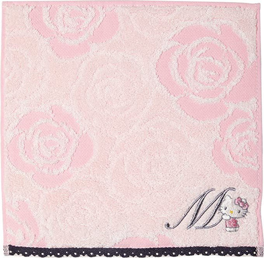 Marushin Hello Kitty Mini Towel - Initial Rose Kitty (M)