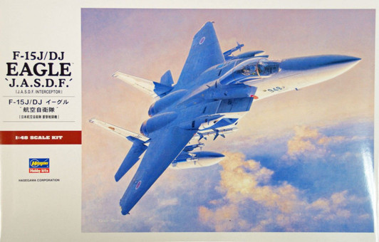 Hasegawa 1/48 F-15J/DJ Eagle 'J.A.S.D.F.' (J.A.S.D.F. Interceptor) Plastic Model