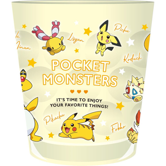 T's Factory Pokemon Dot Tumbler - Yellow