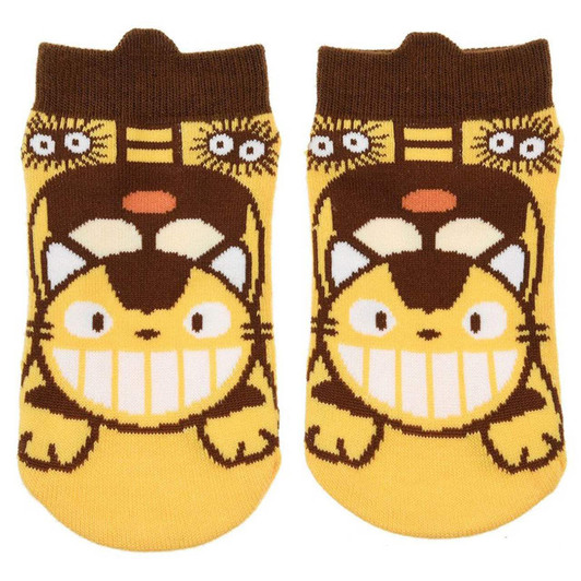 My Neighbor Totoro Kids Socks 13-19cm Neko Bus