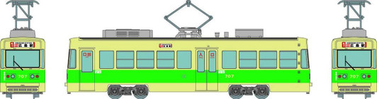 Tomytec Hiroshima Electric Railway Type 700 No.707 (N scale)