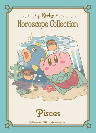 Ensky KIRBY Horoscope Character Sleeve Pisces 65pcs
