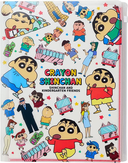 T's Factory Crayon Shin-chan 6 Piece File Folder Kindergarten Friends