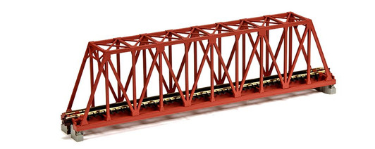 Kato 20-429 Single Truss Bridge (Red Brown) 248mm S248T (N scale)