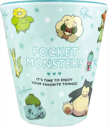 T's Factory Pokemon Center Pokemon Melamine Cup Colors Green