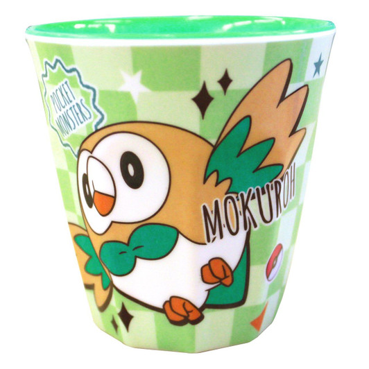 T's Factory Pokemon Center Pokemon Melamine Cup Rowlet