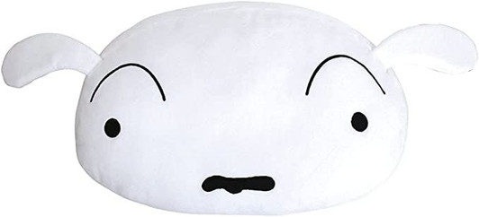 T's Factory Crayon Shin-chan Soft Face Cushion Shiro T's Factory Crayon Shin-chan Soft Face Cushion Shiro