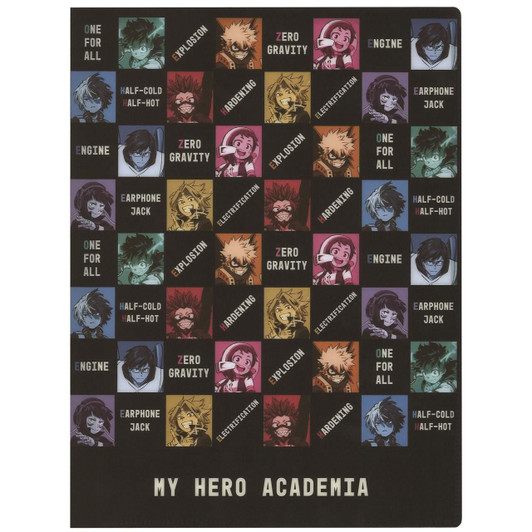 T's Factory My Hero Academia Hardcover 6P Folder/ Block