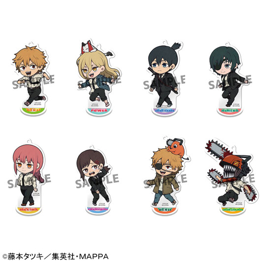 Megahouse Chainsaw Man Tokotoko Acrylic Stand 8pcs Box