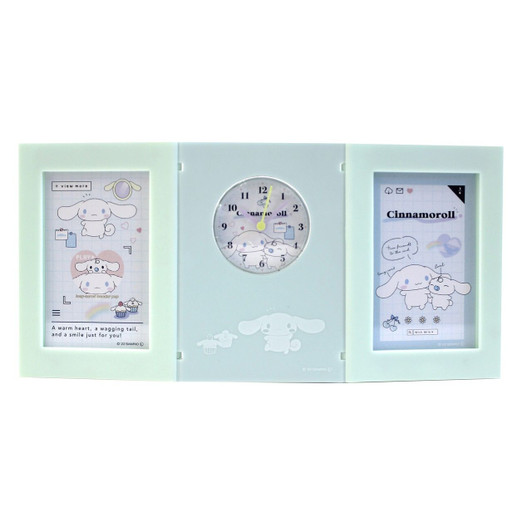 T's Factory Pen Holder with 2 Photo Flames and Clock Cinnamoroll