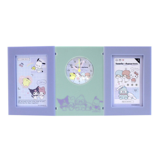 T's Factory Pen Holder with 2 Photo Flames and Clock Sanrio Characters