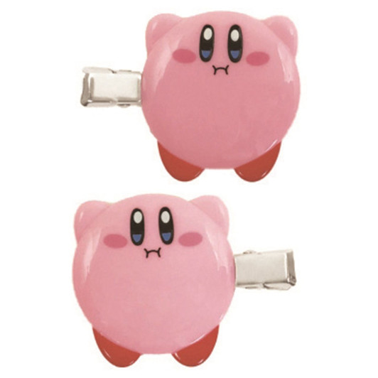 Ensky Kirby of the Stars Hair Clip Kirby (hovering)