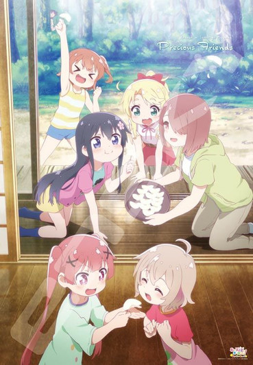 Ensky 1000T-344 Jigsaw Puzzle Wataten!: An Angel Flew Down to Me Precious Friends Snacking (1000 Pieces)