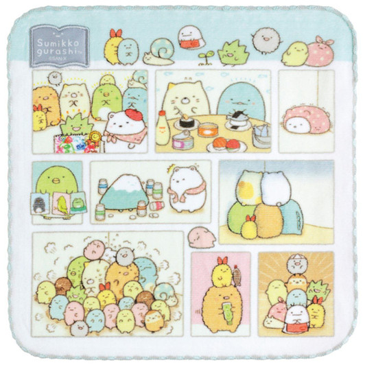 San-x Sumikko Gurashi Mini Towel 10th Anniversary