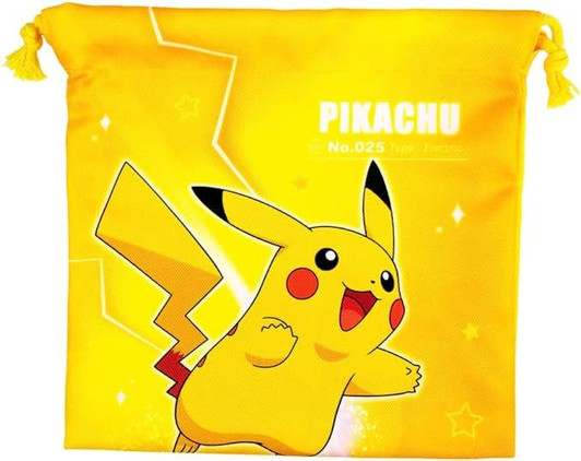 T's Factory Pokemon Center Drawstring Bag Starlight/Pikachu