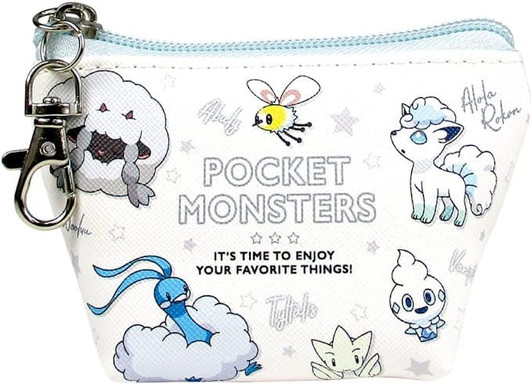 T's Factory Pokemon Center Triangular Mini Pouch Colors/White