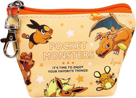 T's Factory Pokemon Center Triangular Mini Pouch Colors/Orange