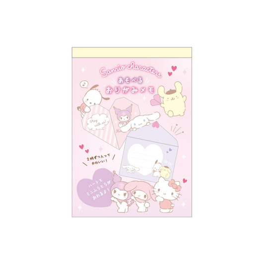 T's Factory Sanrio Characters Memo Pad / Heart