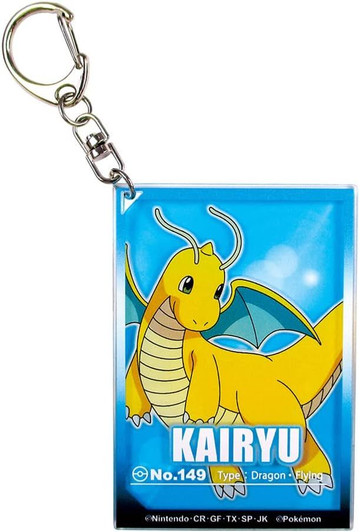 T's Factory Pokemon Center Layer Acrylic Keychain Starlight/Dragonite