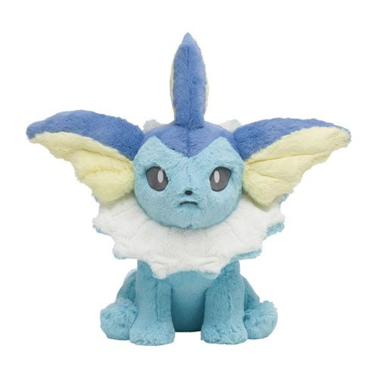 Pokemon Center Original Super Fluffy Plush Toy Vaporeon