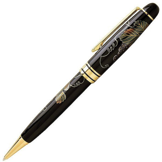AZONX Wajima Gold Lacquer Ballpoint Pen -Gafu- Grape