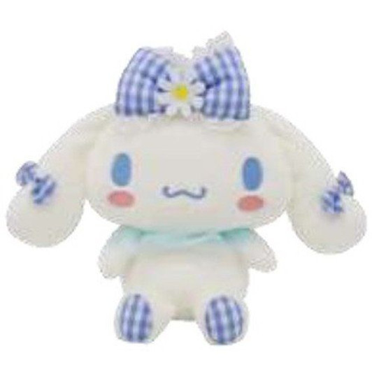 Nakajima Sanrio Characters Checkered Plush Doll Cinnamoroll Nakajima Sanrio Characters Checkered Plush Doll Cinnamoroll