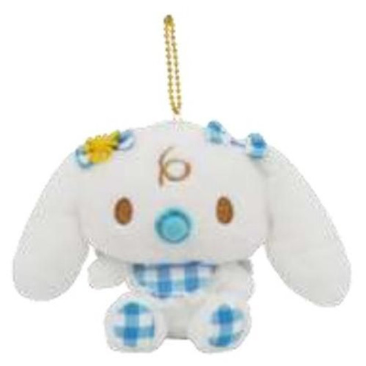 Nakajima Sanrio Characters Checkered Plush Mascot Milk Nakajima Sanrio Characters Checkered Plush Mascot Milk