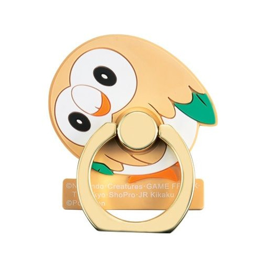 Pokemon Center Original Rubber Smartphone Ring Rowlet