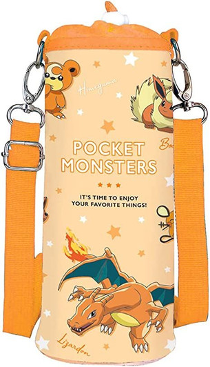 T's Factory Pokemon Center Pet Bottle Holder L Colors/Orange
