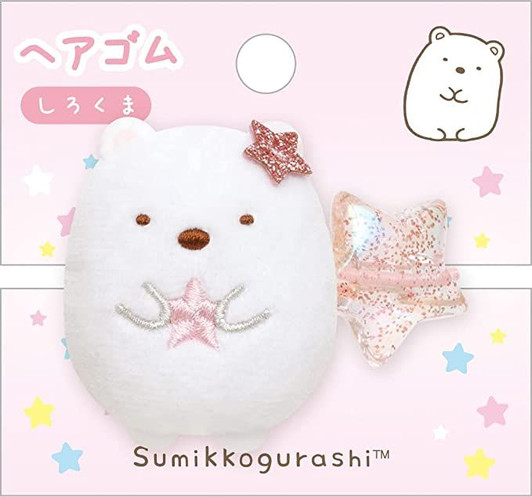 San-x Sumikko Gurashi Hair Rubber Band Shirokuma FE34701