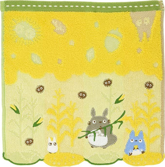 Marushin Mini Towel My Neighbor Totoro Corn and Totoro