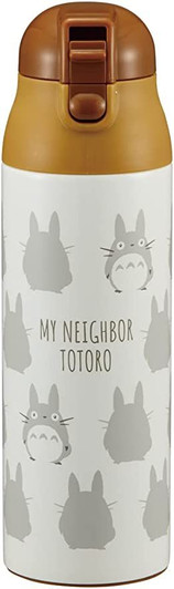 Skater Stainless Steel Water Bottle My Neighbor Totoro Silhouette