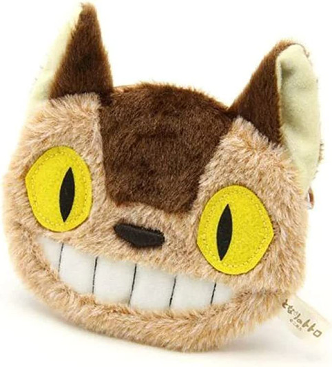 Sun Arrow Fluffy Plush Doll Coin Case Studio Ghibli My Neighbor Totoro The Cat Bus