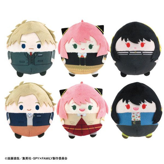 Max Limited Spy x Family Fuwakororin Plush 6pcs Complete Box