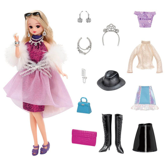 Takara Tomy Licca Doll #Licca #Reception Party Deluxe Set Doll