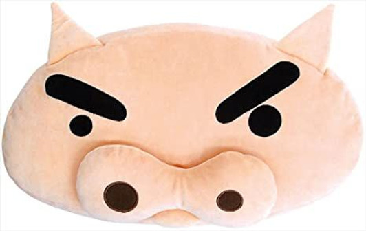 T's Factory Plush Face Cushion Crayon Shin-chan - Buriburizaemon
