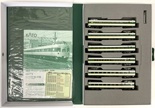 Kato 10-1777 Series 381 'Yakumo' (Renewal Configuration) 6 Cars Set (N scale)
