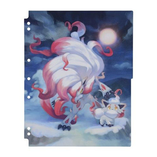 Pokemon Center Original TCG Collection Binder Refills Hisui Zorua & Zoroark