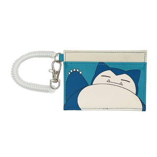 Pokemon Center Original Pass Case with Coil Keychain Snorlax