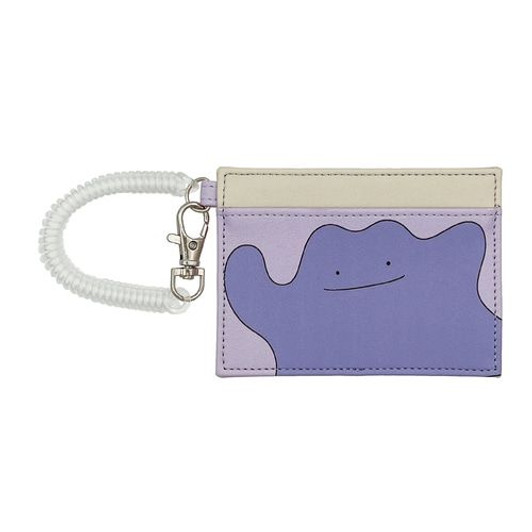 Pokemon Center Original Pass Case with Coil Keychain Ditto