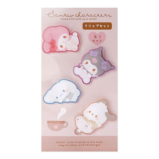 Sanrio Clip Set Sanrio Characters (Chill Time Design)