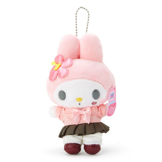 Sanrio Mascot Keychain My Melody (Tokimeki Heisei Kogal)