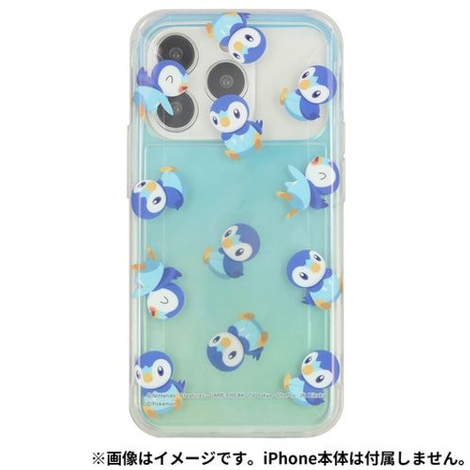 Pokemon Center Original Smartphone Case iPhone 14/14Pro/13/13Pro/12/12Pro SHOWCASE+Piplup