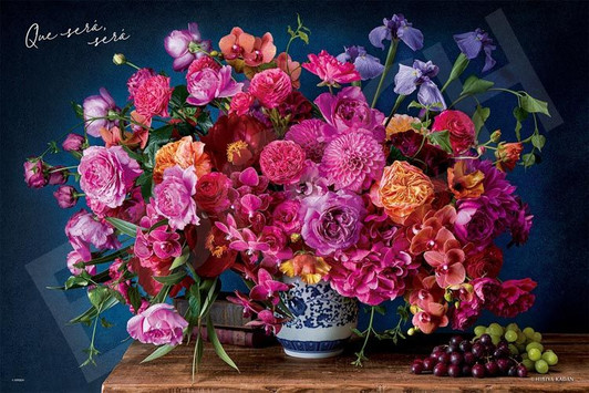 Epoch 22-505s Jigsaw Puzzle Que Sera Sera Cool Flowers (2016 S-Pieces)