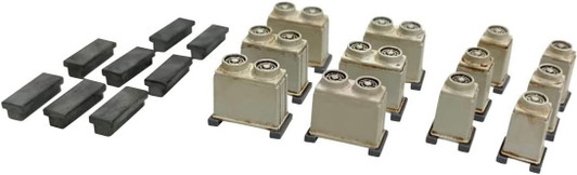 Tomytec (Komono 137) Rooftop Accessory Aged Deterioration Painting Type C (N scale)