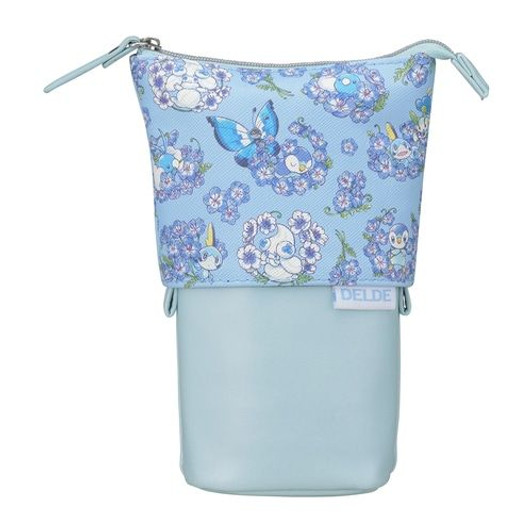 Pokemon Center Original DELDE Slide Pen Pouch Baby Blue Eyes