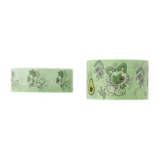 Pokemon Center Original Washi Tape Set of 2 Sprigatito