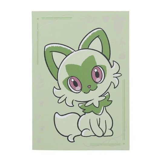 Pokemon Center Original A5 Note Sprigatito